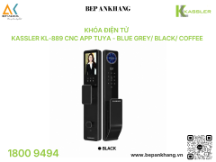 Khóa điện tử Kassler KL-889 CNC App Tuya - Blue Grey/ Black/ Coffee